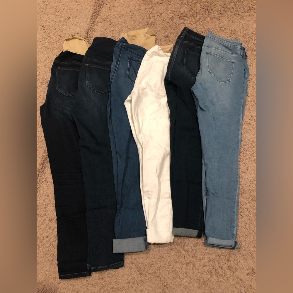 Maternity Jeans LOT of 5